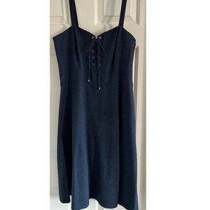 NEW/NWT! POLO RALPH LAUREN Indigo Blue A-Line Dress ~Size 12